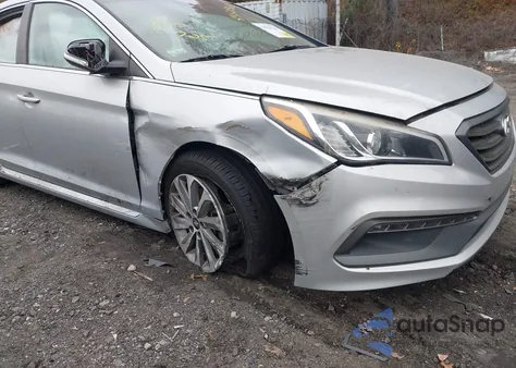 2015 Hyundai Sonata Sport из США, поврежденный, VIN 5NPE34AF7FH043317